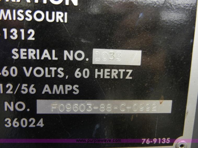 image for item F9303 1989 Lincoln Idealarc TIG welder