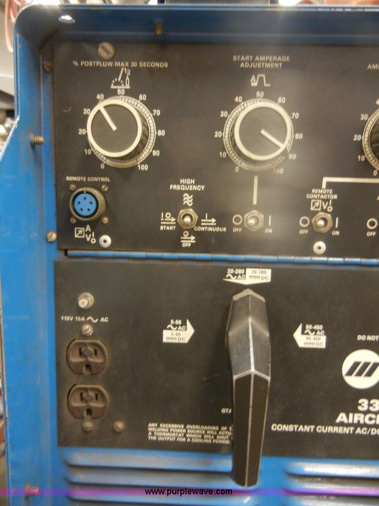 image for item F9304 1986 Miller 330STS Aircrafter welder