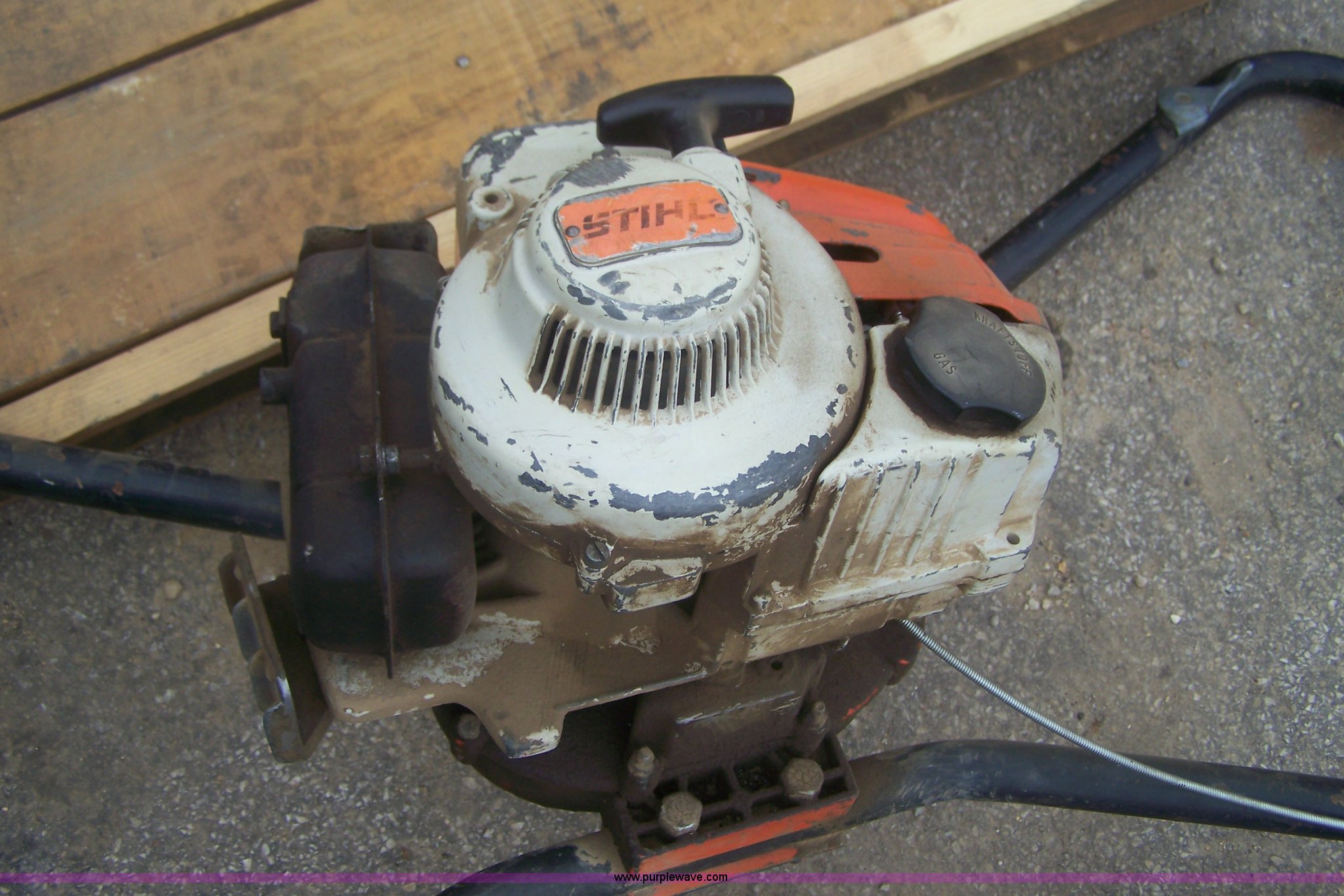 Stihl gas powered post hole digger in Lincoln, KS Item E9287 sold