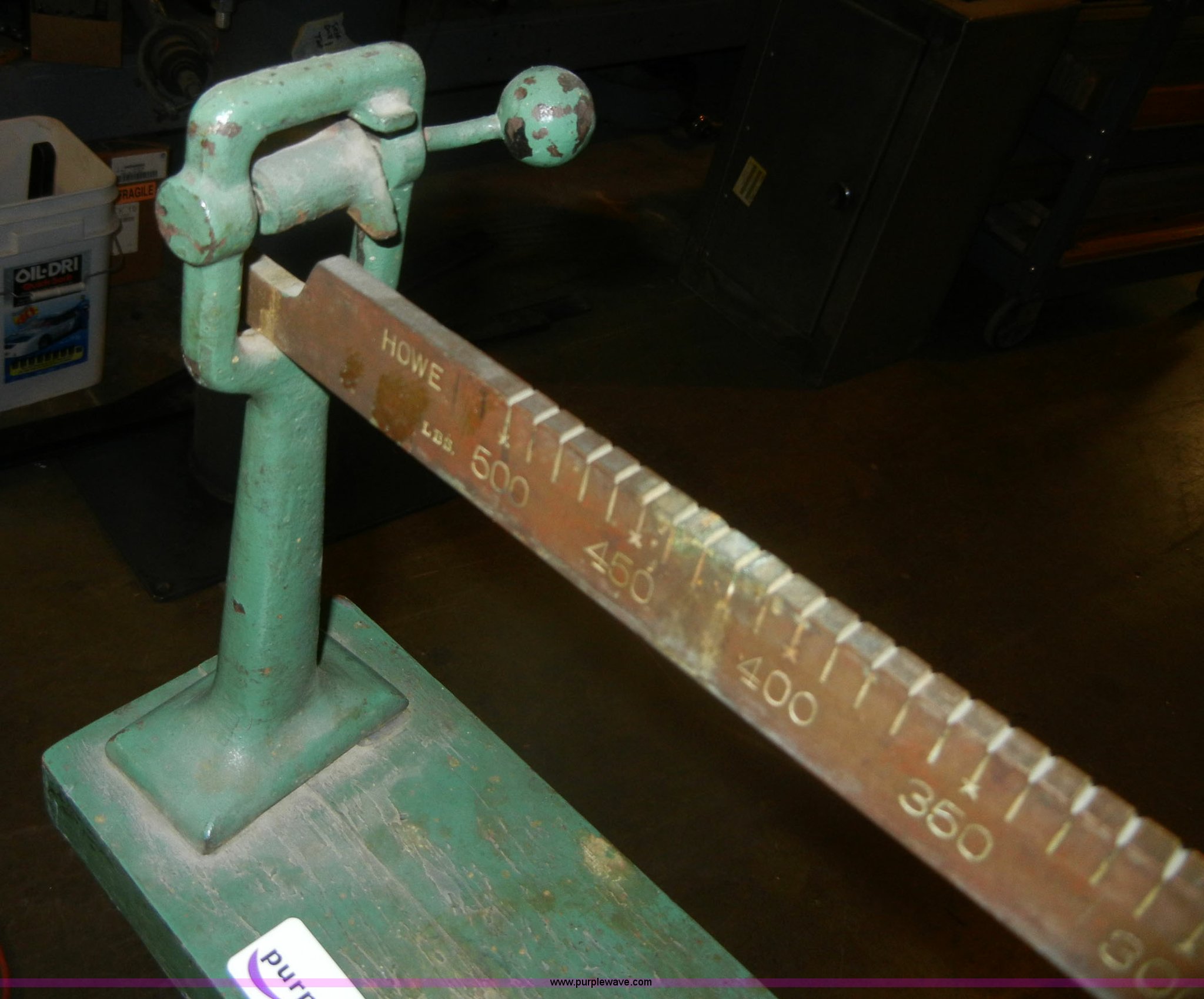 Howe portable scale in Lawrence, KS | Item F9273 sold | Purple Wave