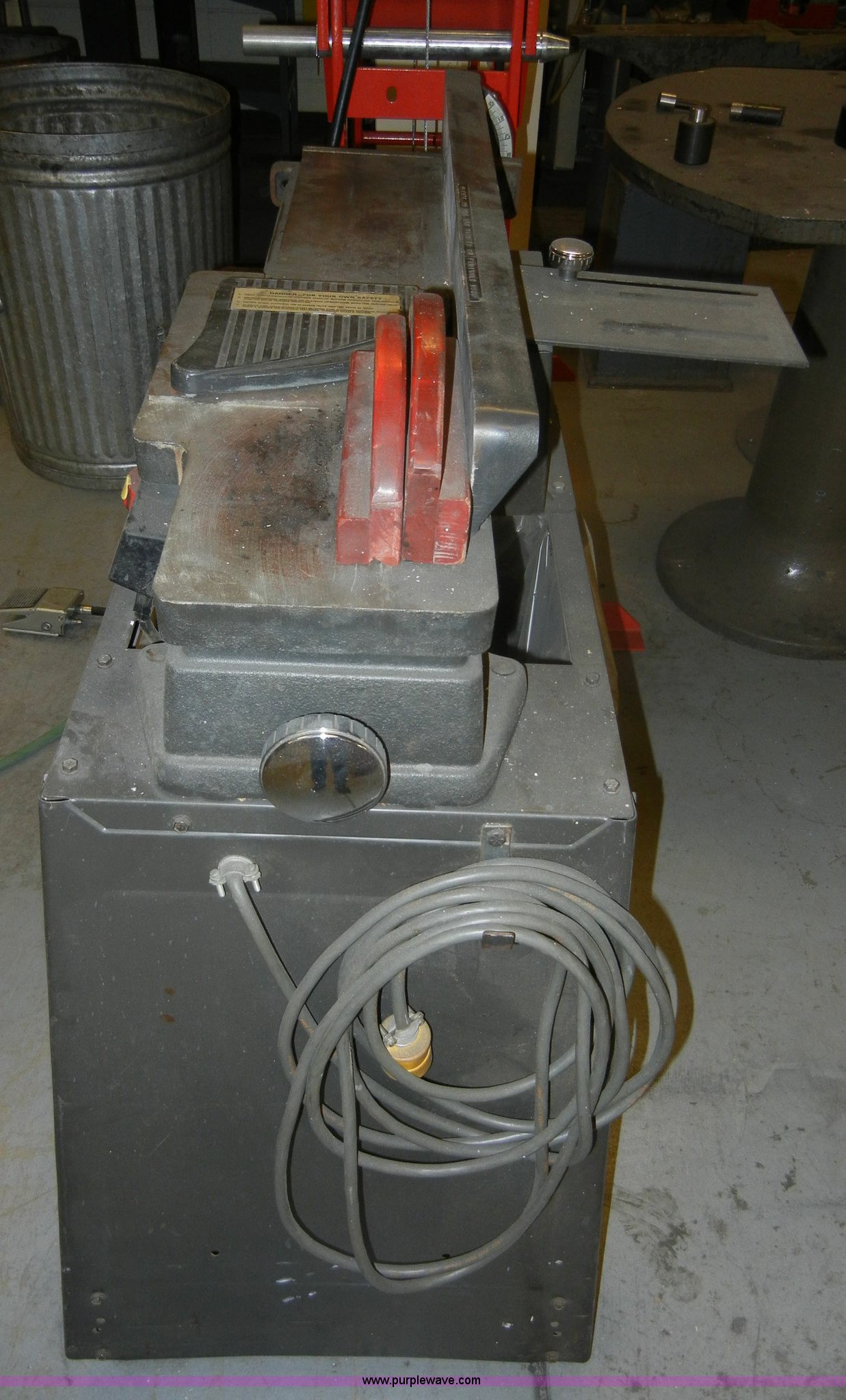 1974 Craftsman wood jointer in Manhattan, KS Item F9285 sold Purple