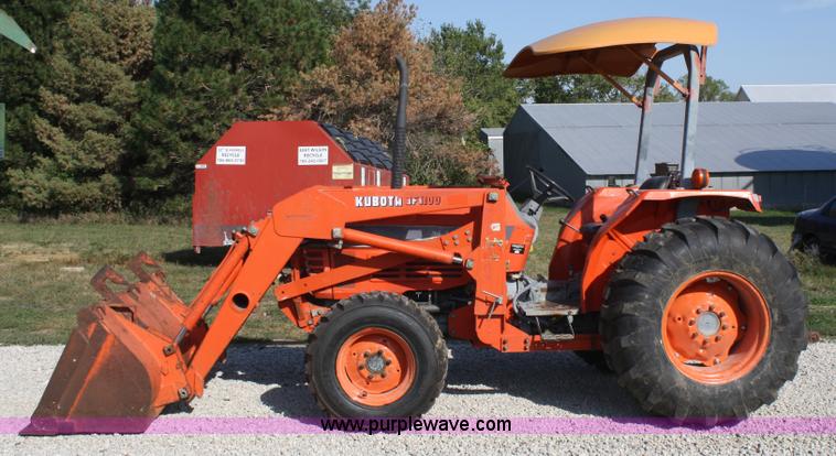 image for item A2336 Kubota L5450 MFWD utility tractor with loader