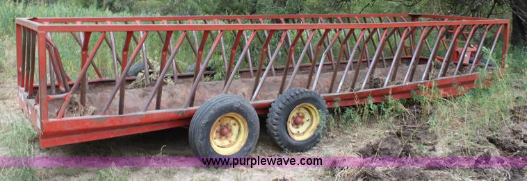 image for item A2861 Apache 24' feeder wagon trailer