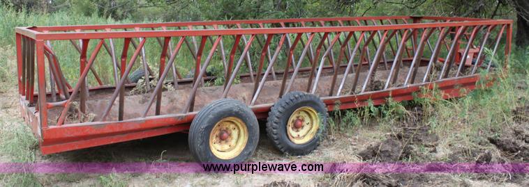 image for item A2861 Apache 24' feeder wagon trailer