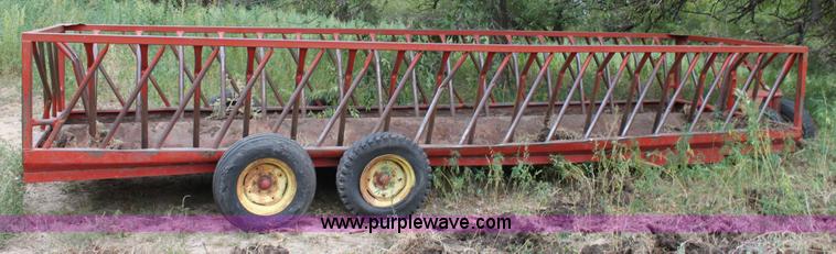 image for item A2861 Apache 24' feeder wagon trailer
