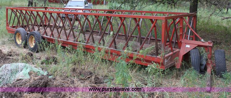 image for item A2861 Apache 24' feeder wagon trailer