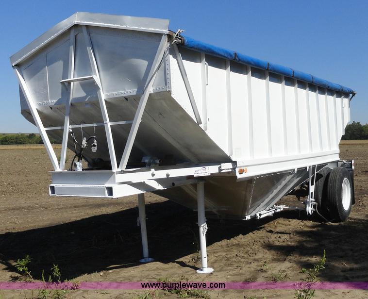 image for item A3106 1974 24' grain trailer