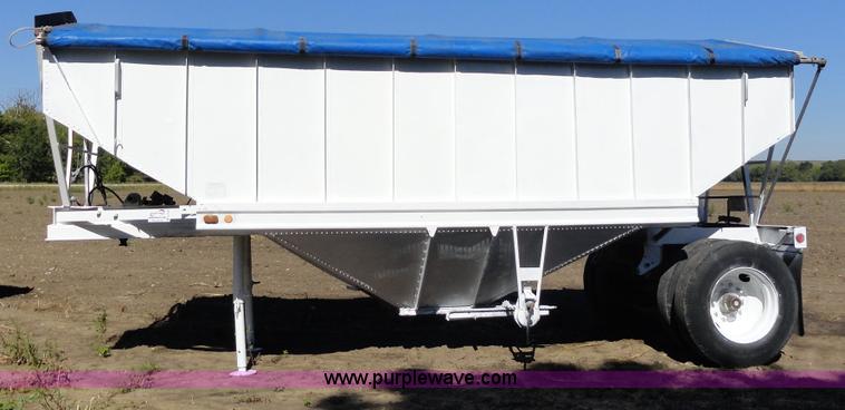 image for item A3106 1974 24' grain trailer