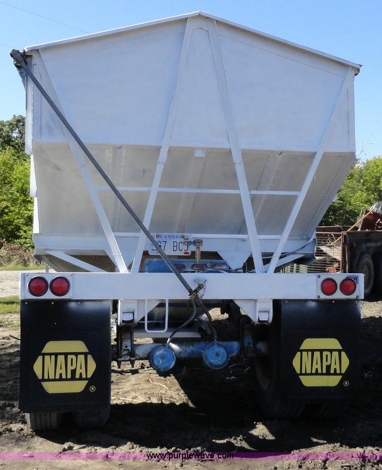 image for item A3106 1974 24' grain trailer