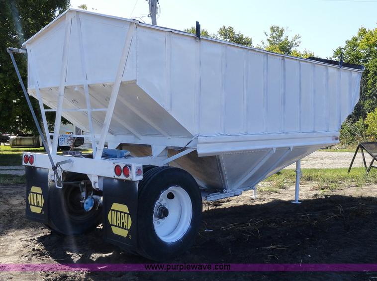 image for item A3106 1974 24' grain trailer