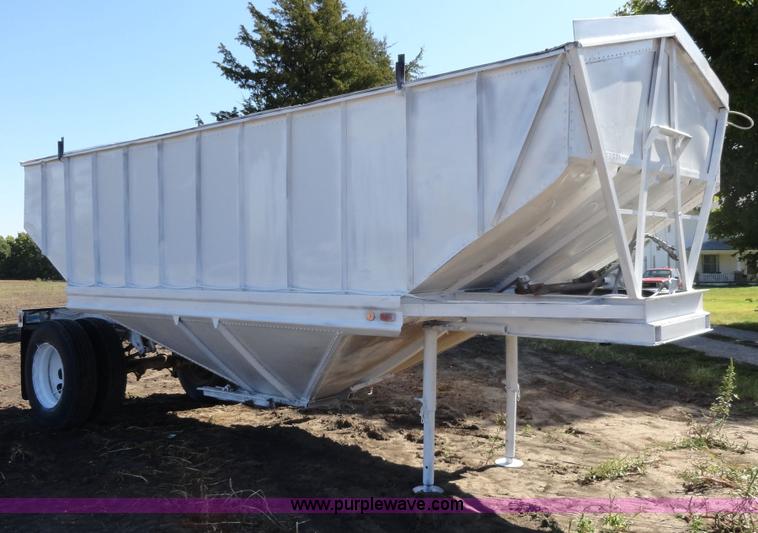 image for item A3106 1974 24' grain trailer