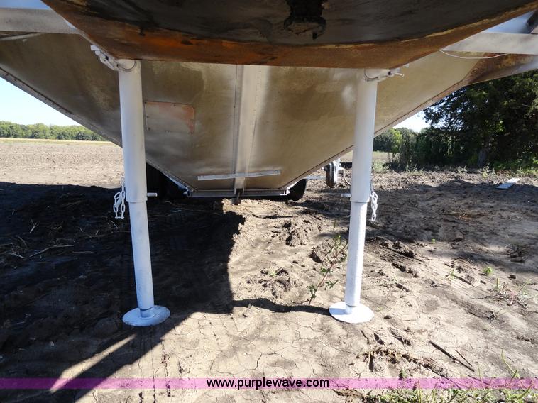 image for item A3106 1974 24' grain trailer