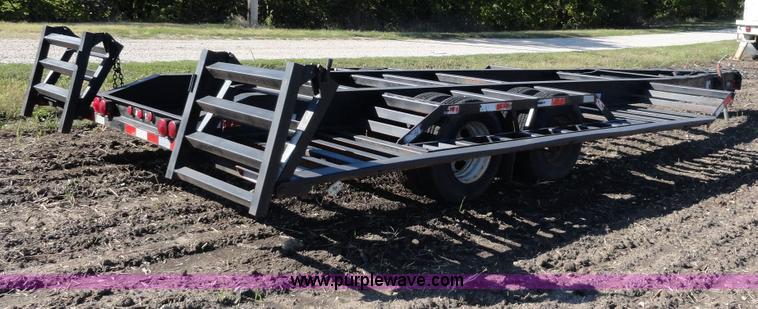 image for item A3108 1975 Jantz 17.5' equipment trailer