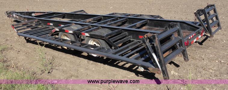 image for item A3108 1975 Jantz 17.5' equipment trailer