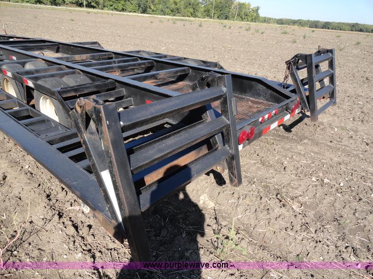image for item A3108 1975 Jantz 17.5' equipment trailer