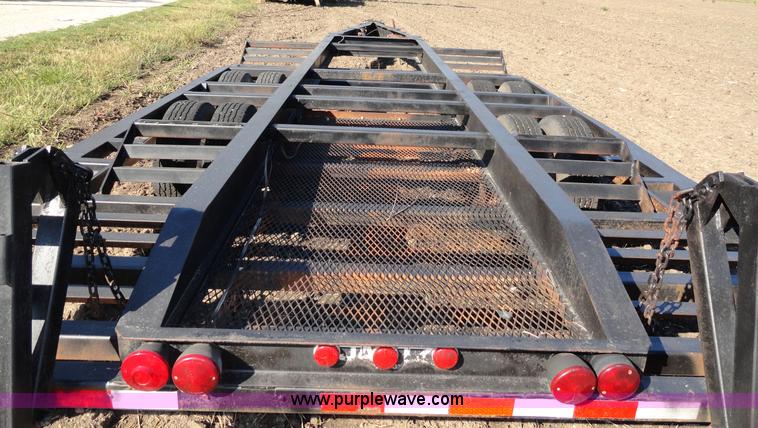 image for item A3108 1975 Jantz 17.5' equipment trailer