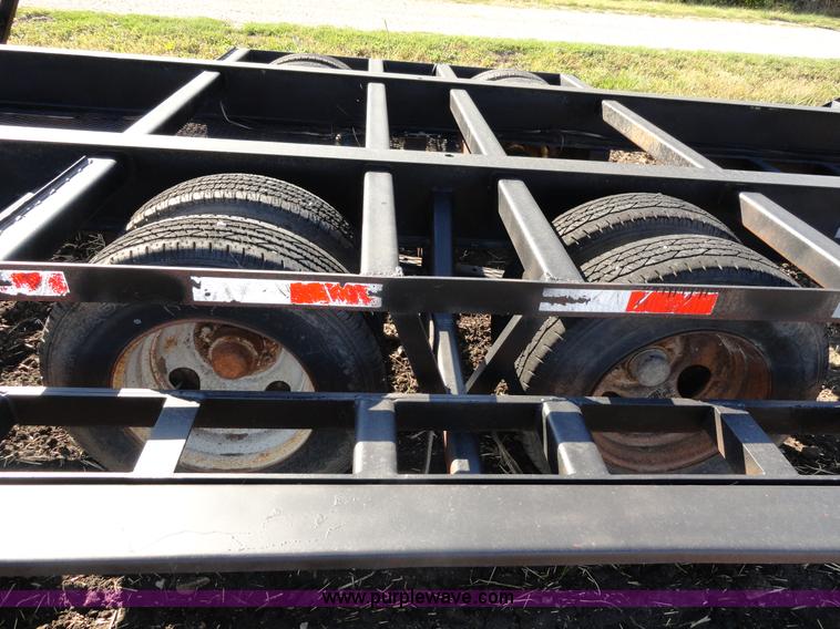 image for item A3108 1975 Jantz 17.5' equipment trailer