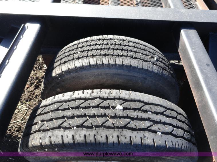 image for item A3108 1975 Jantz 17.5' equipment trailer