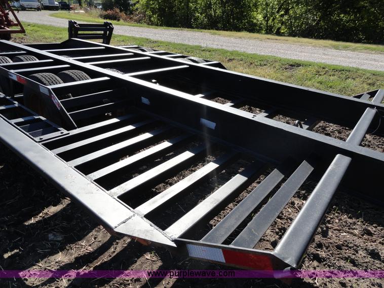 image for item A3108 1975 Jantz 17.5' equipment trailer