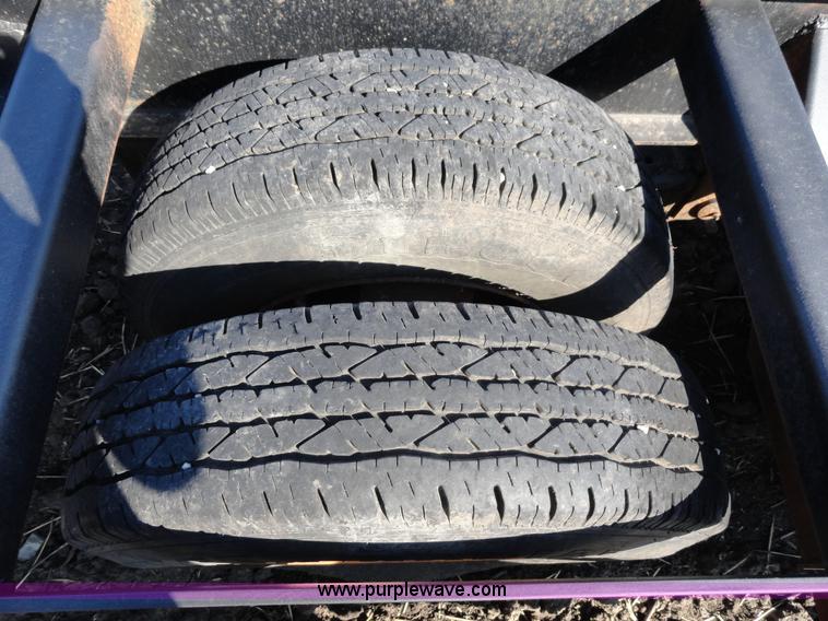 image for item A3108 1975 Jantz 17.5' equipment trailer