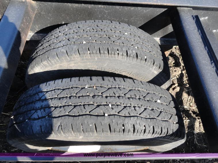 image for item A3108 1975 Jantz 17.5' equipment trailer