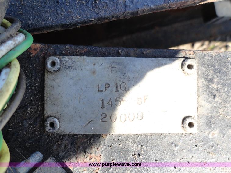 image for item A3108 1975 Jantz 17.5' equipment trailer