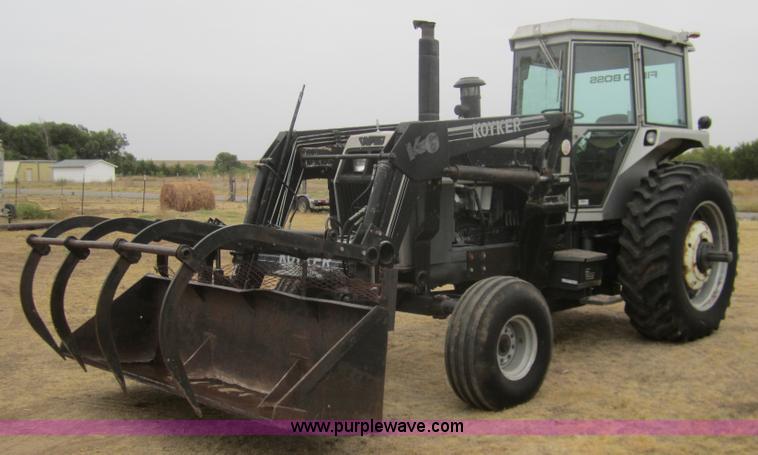 image for item C9855 White Field Boss 2-135 tractor with loader