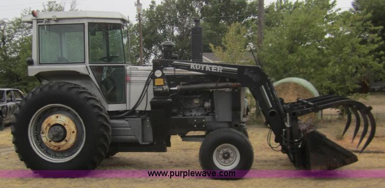 image for item C9855 White Field Boss 2-135 tractor with loader