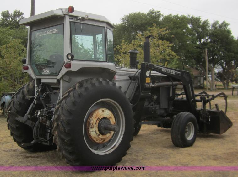 image for item C9855 White Field Boss 2-135 tractor with loader