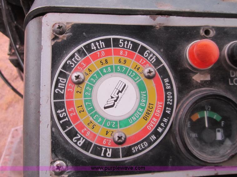 image for item C9855 White Field Boss 2-135 tractor with loader