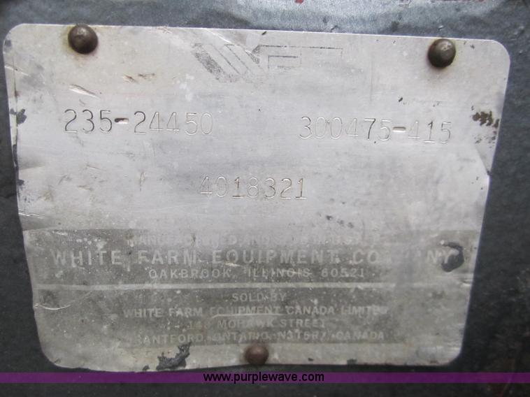 image for item C9855 White Field Boss 2-135 tractor with loader