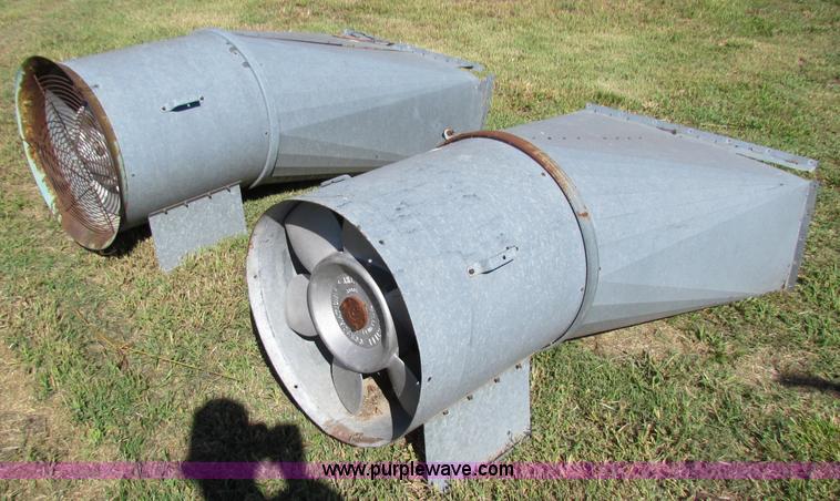 image for item D9039 (2) grain bin fans