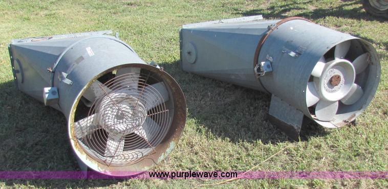 image for item D9039 (2) grain bin fans