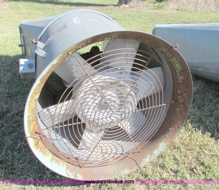 image for item D9039 (2) grain bin fans