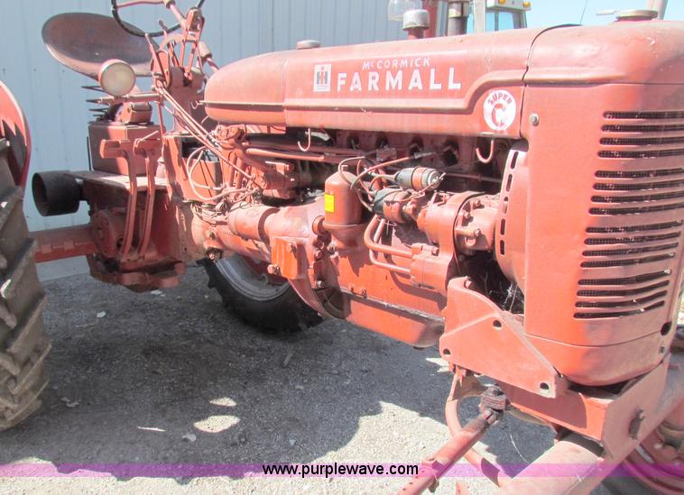 image for item D9044 Farmall Super C tractor
