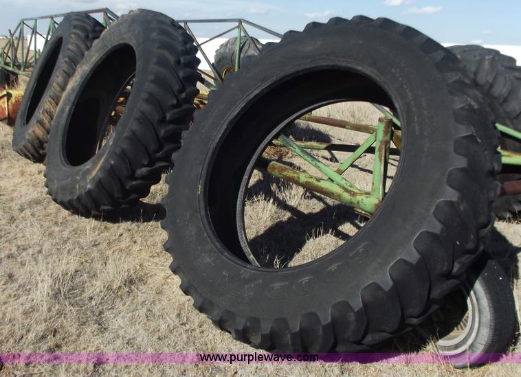 image for item F9547 (3) Goodyear 18.4R46 rear tractor tires