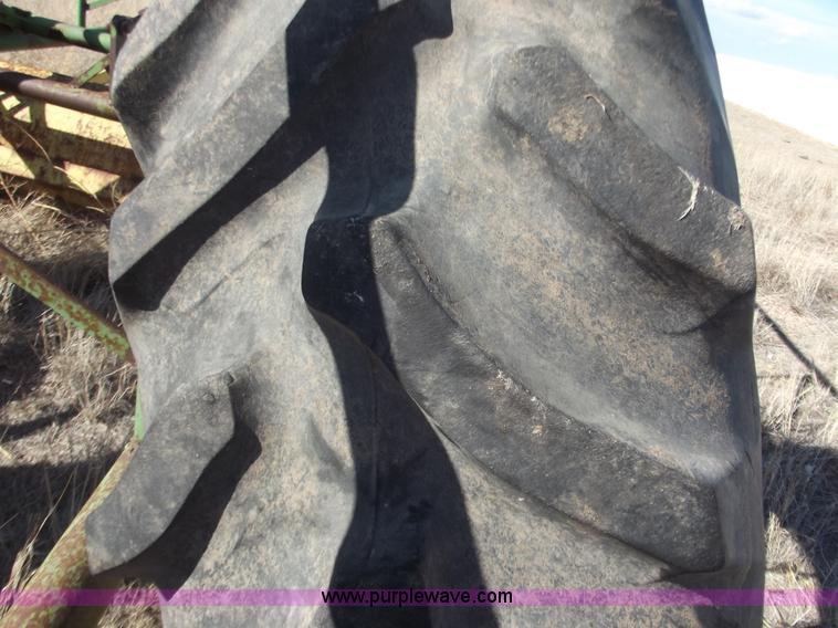 image for item F9549 Goodyear 18.4-38 tire on rim