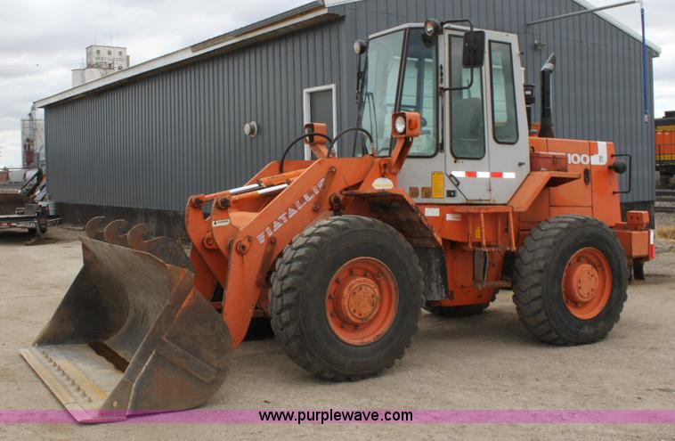 image for item A2835 1994 Fiat-Allis FR100 wheel loader