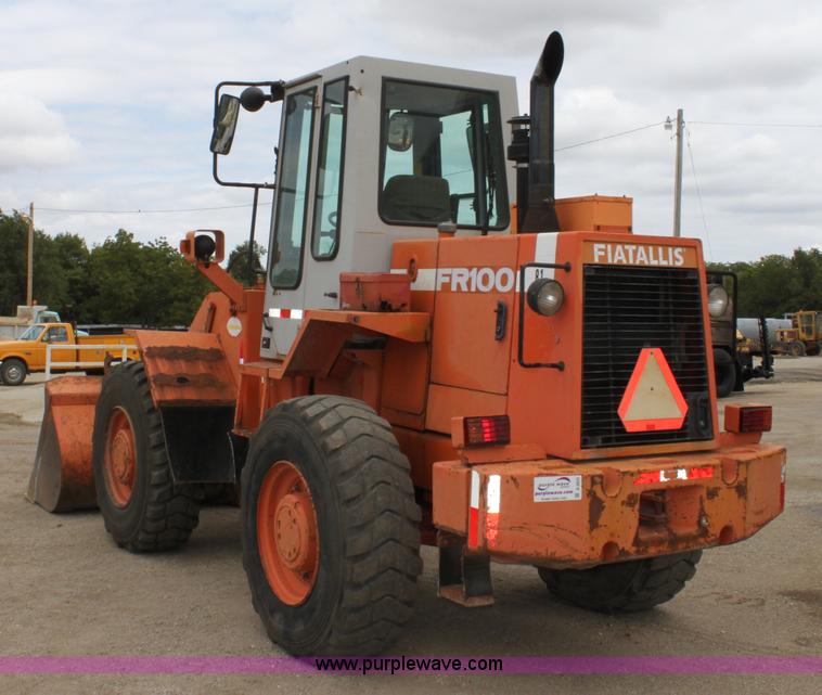 image for item A2835 1994 Fiat-Allis FR100 wheel loader