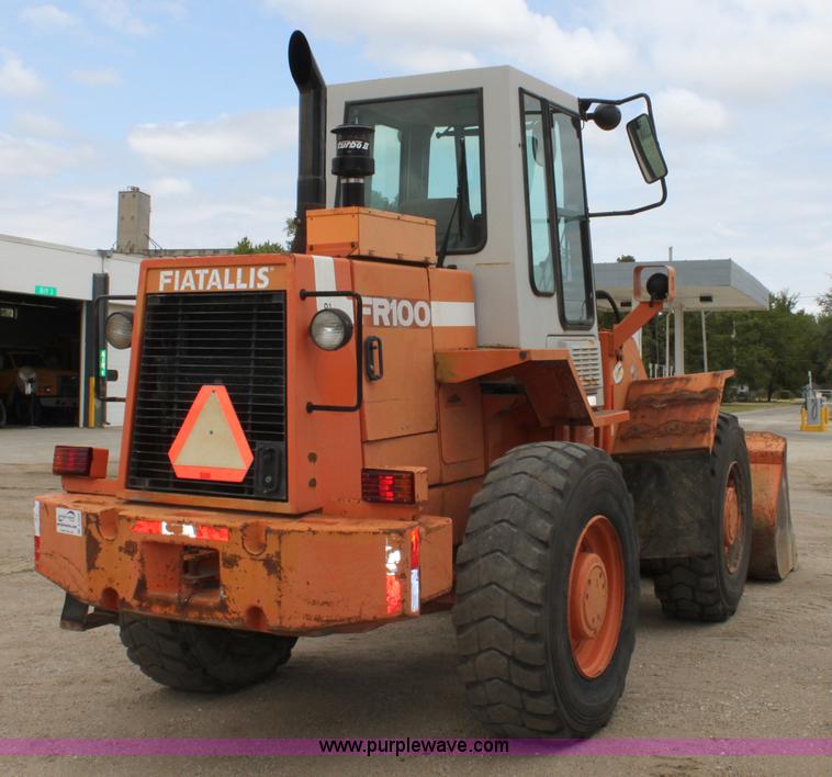 image for item A2835 1994 Fiat-Allis FR100 wheel loader