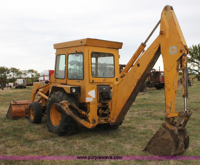image for item A2838 1979 John Deere 410 backhoe