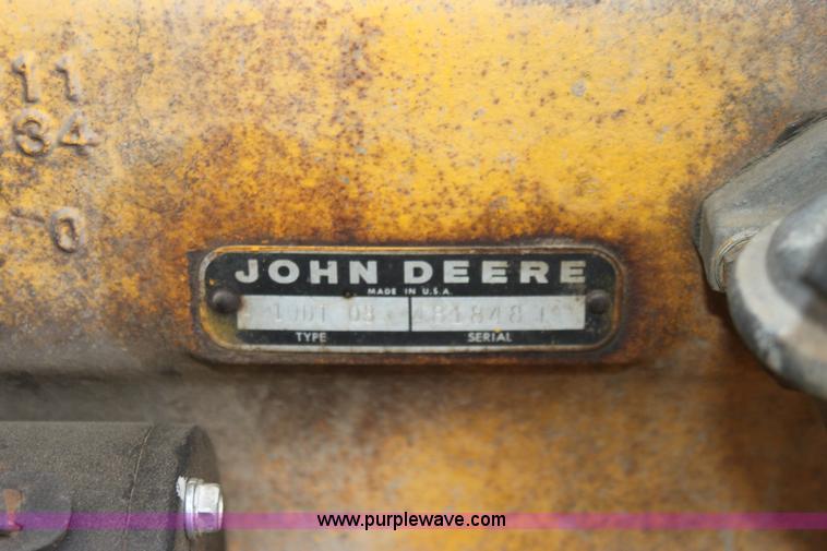 image for item A2838 1979 John Deere 410 backhoe