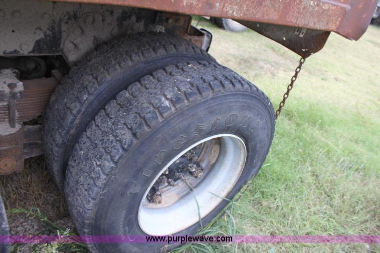 image for item A2844 1977 Ford tandem axle dump truck