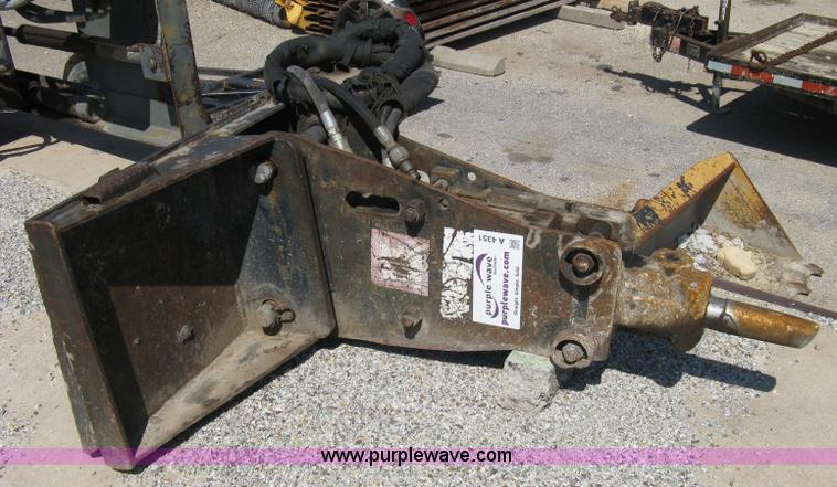image for item A4351 Huskie breaker skid steer attachment