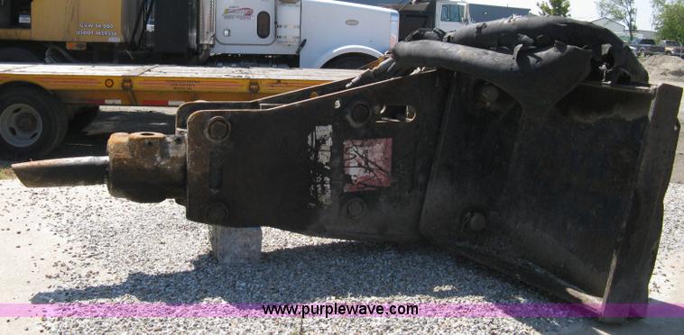 image for item A4351 Huskie breaker skid steer attachment