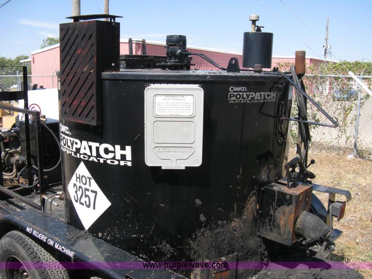 image for item A4362 2001 Crafco 1 Ton Poly Patch applicator