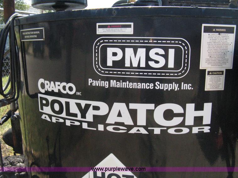 image for item A4362 2001 Crafco 1 Ton Poly Patch applicator