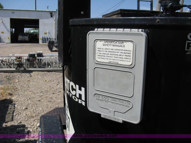 image for item A4362 2001 Crafco 1 Ton Poly Patch applicator