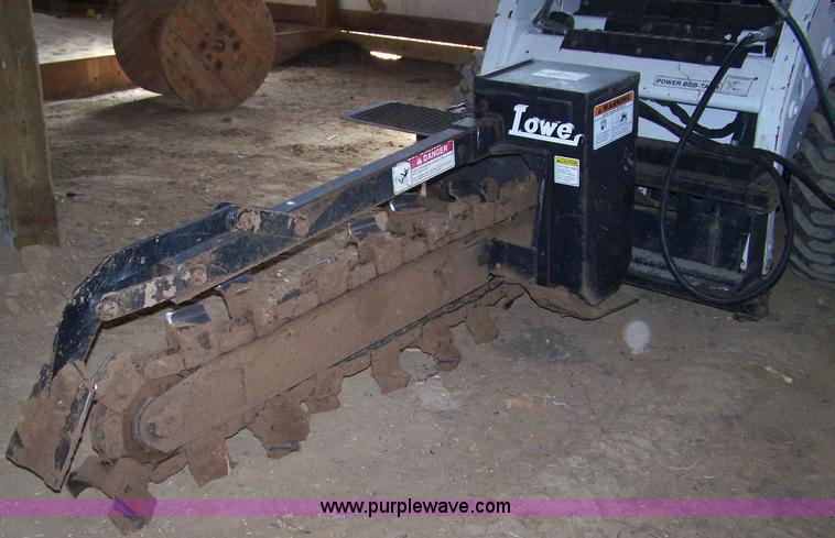 image for item A4502 Lowe 14C skid steer trencher