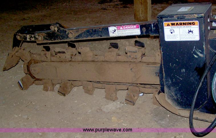 image for item A4502 Lowe 14C skid steer trencher